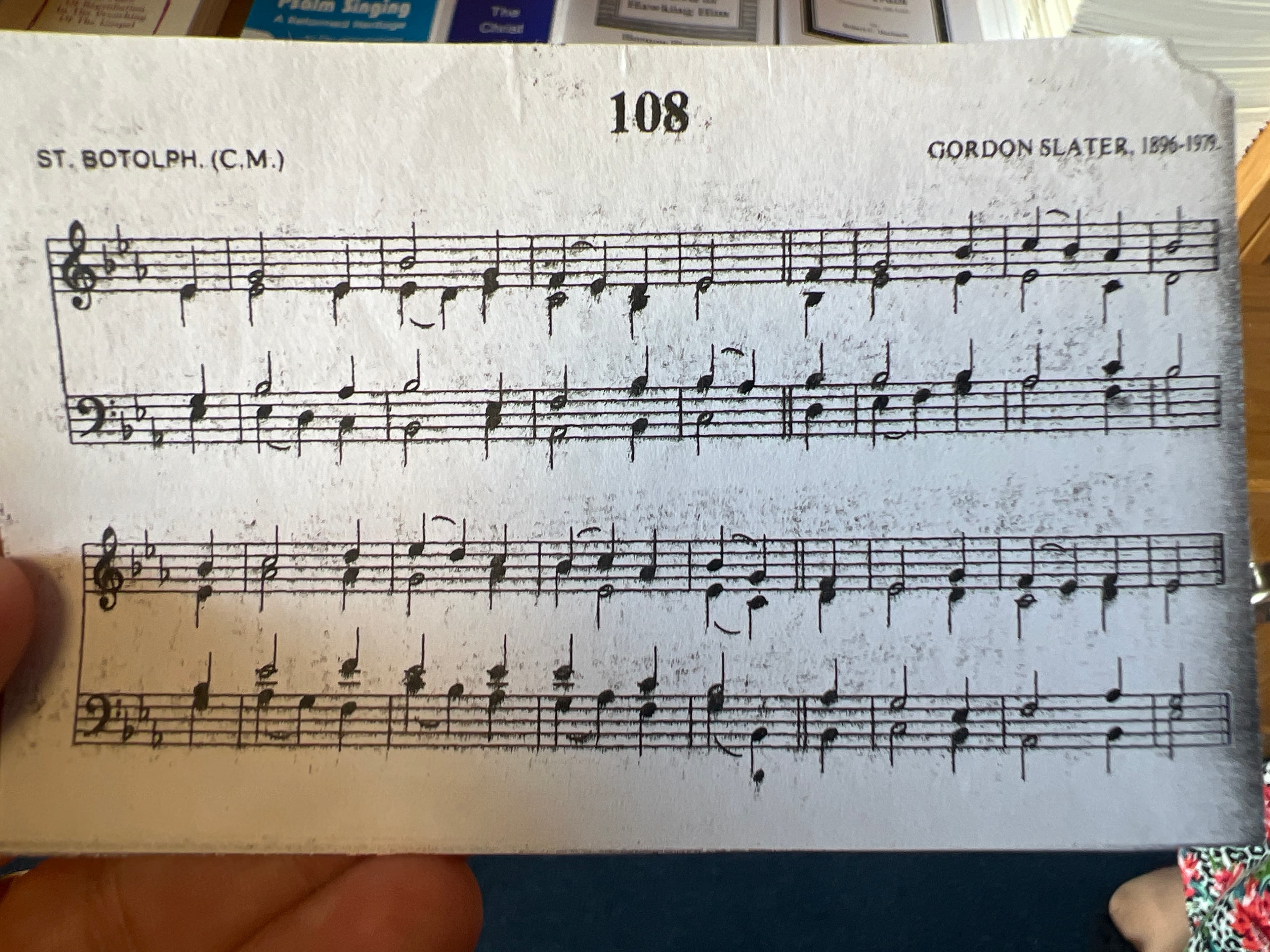 Score for St. Botolph — page 1 of 1